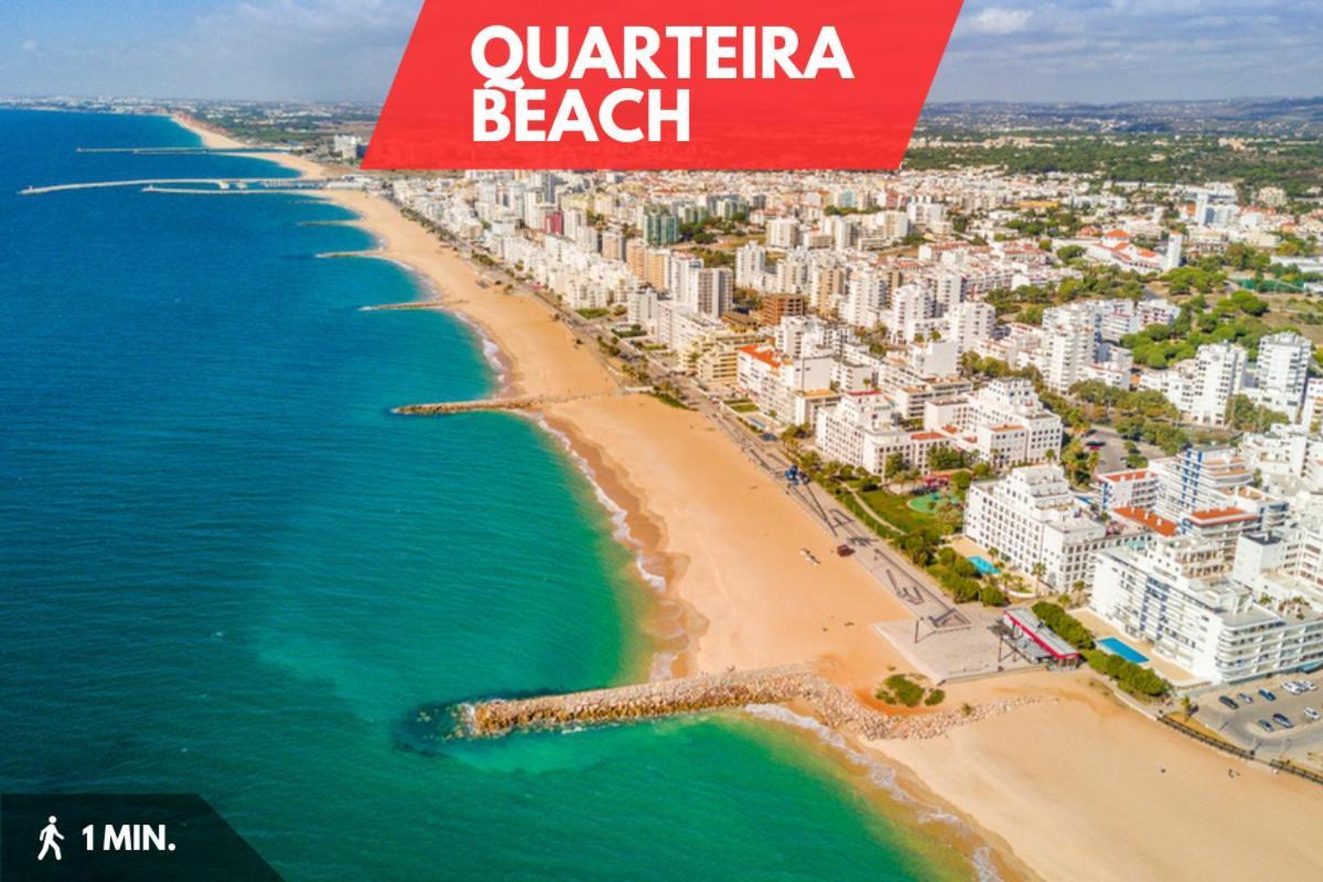 Sea-Front 1' Min! - Apartment With Ac & Wifi Quarteira Extérieur photo